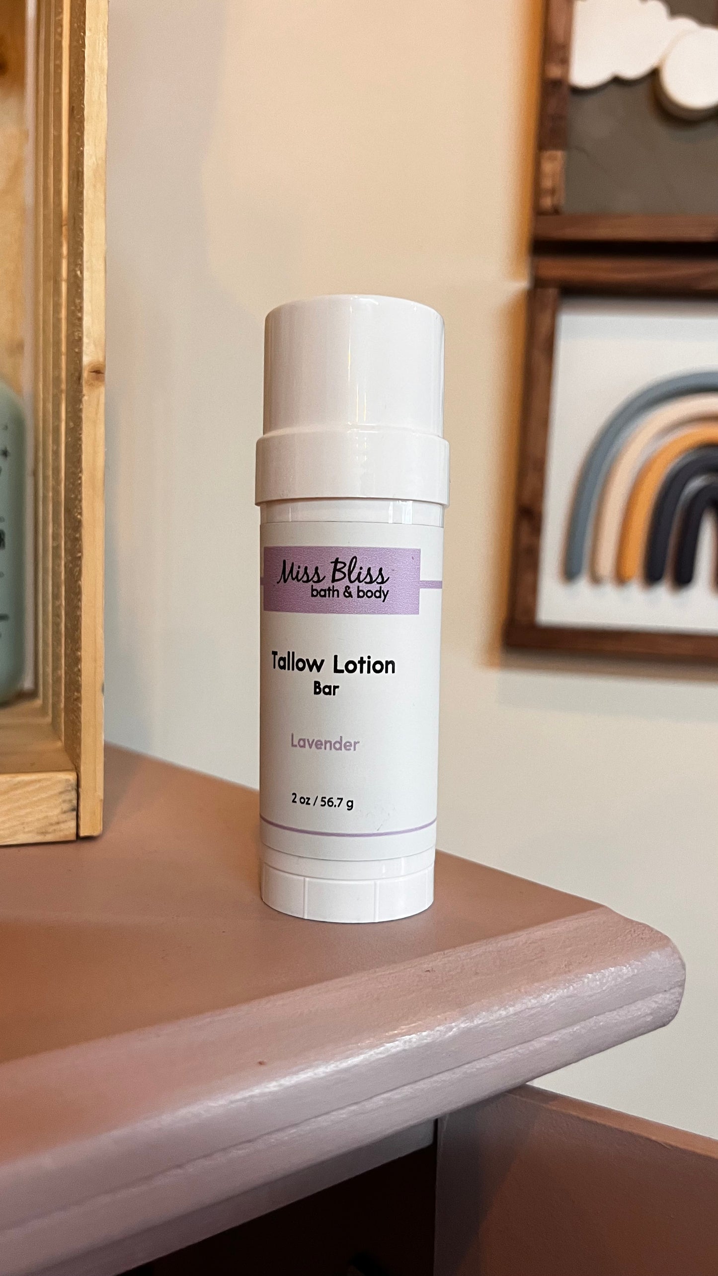 Miss Bliss Bath & Body - Tallow Lotion - Lavender