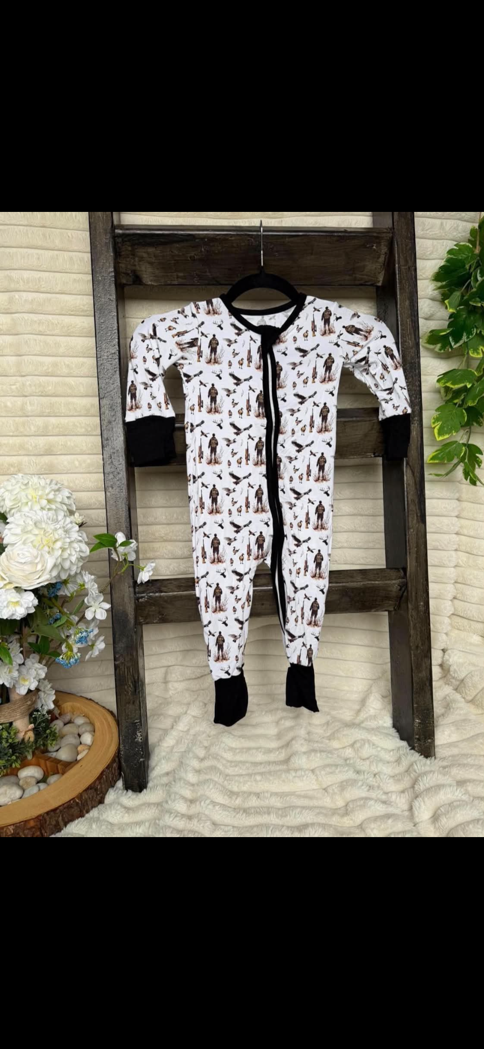 KH - Consignment - NWT Revlyne Hunting Onesie