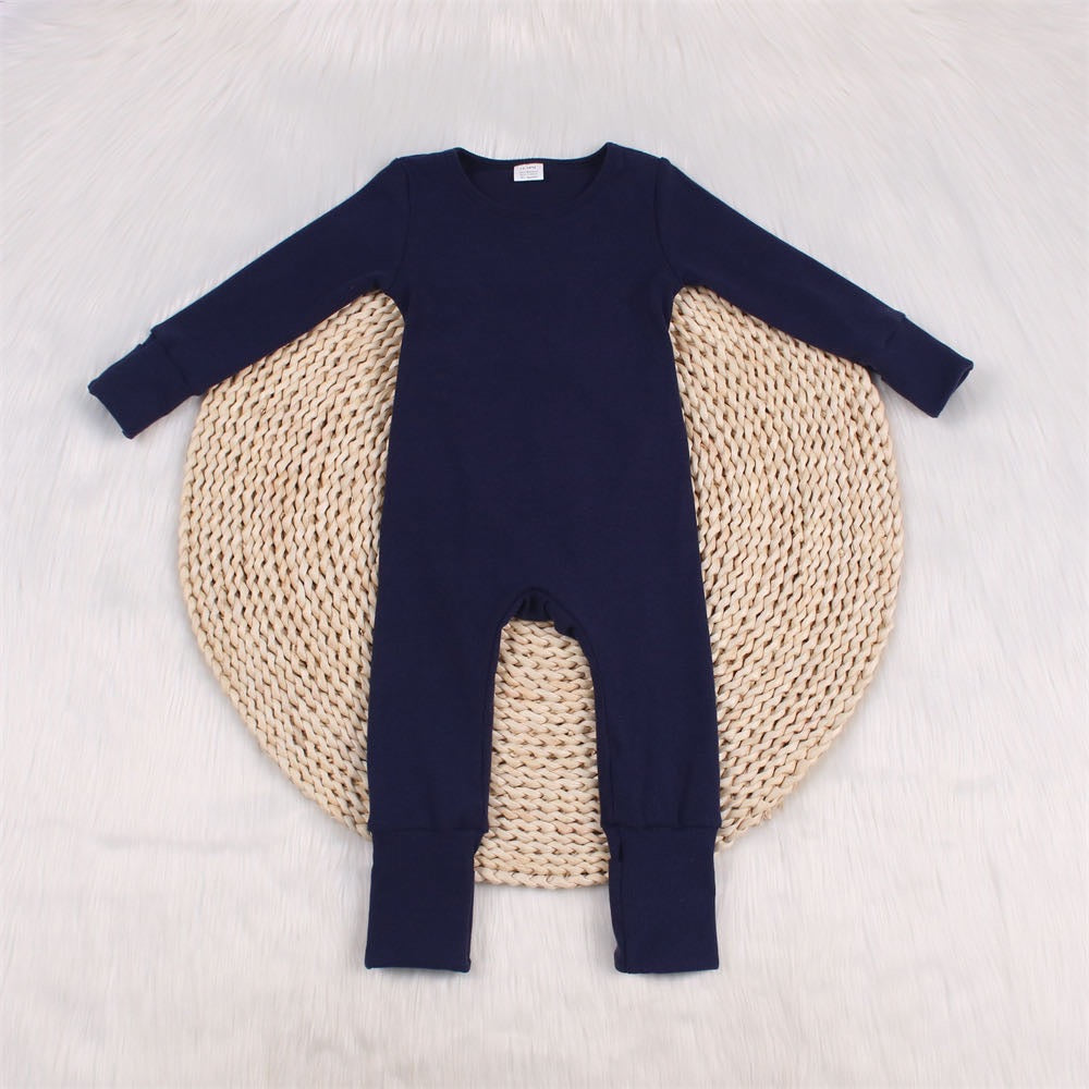 Poppy & Co - Ribbed Bamboo Rompers