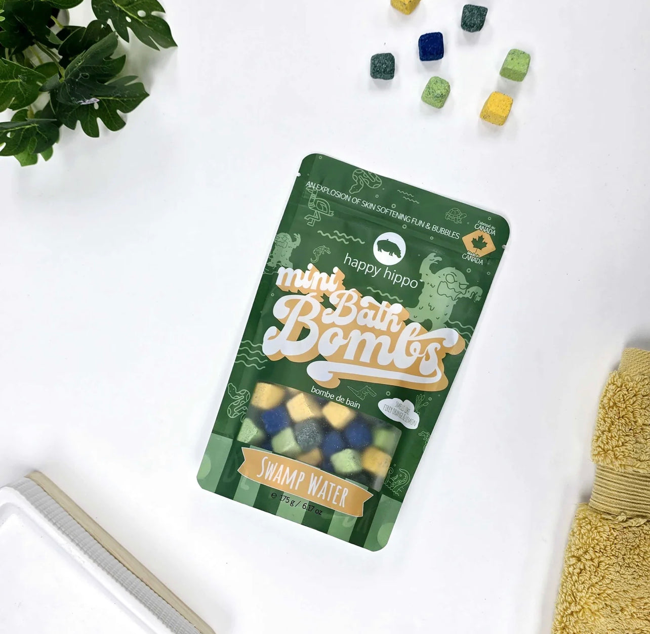 Happy Hippo - Swamp Water Mini Bubble Bombs