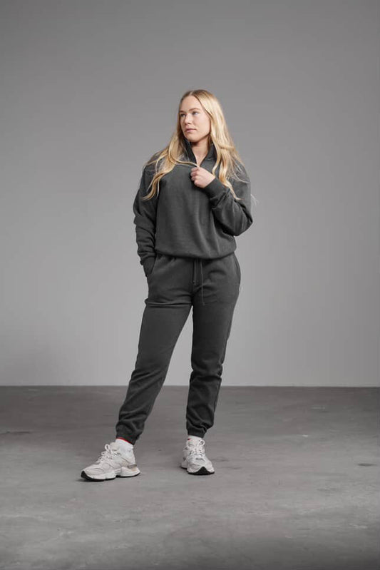 Rype Active - Quarter Zip - Charcoal