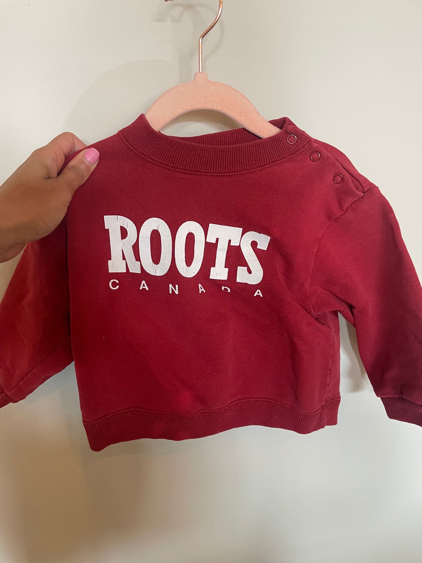 KD-Consignment-Roots Red Pullover Large