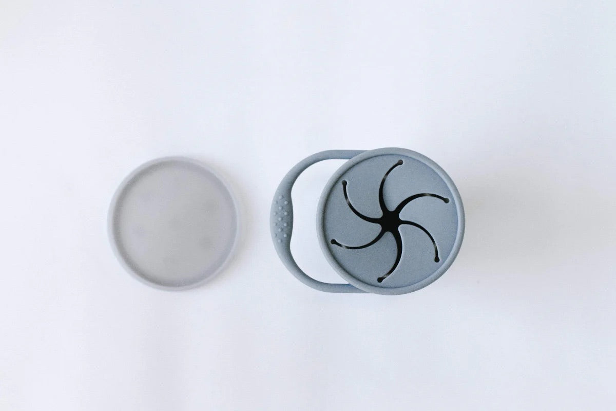 Hallington - Collapsible Silicone Snack Cup - Pebble