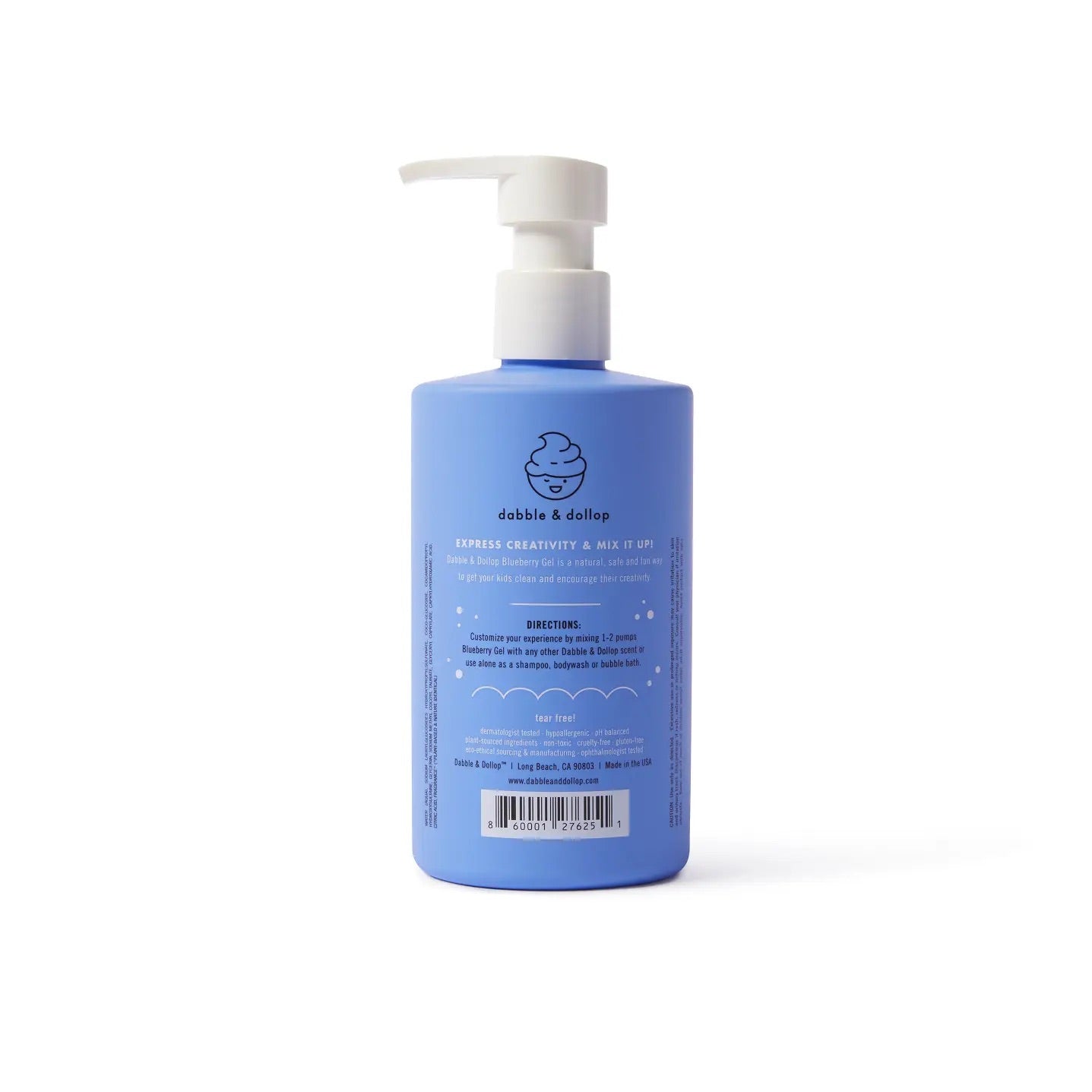 Dabble & Dollop - All-Natural Blueberry Shampoo, Body Wash & Bubbles