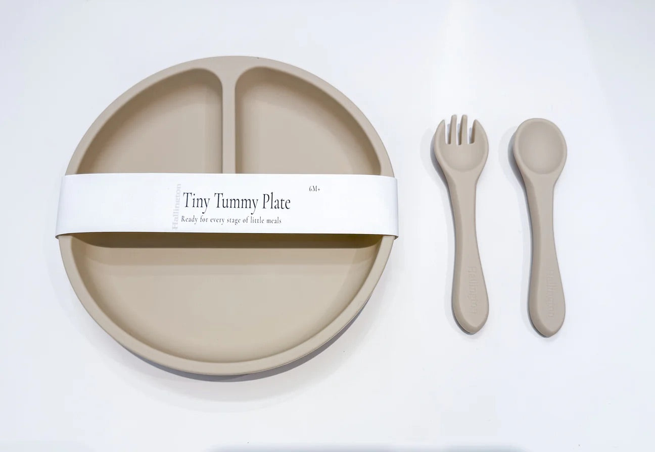 Hallington - Tiny Tummy Plate and Utensils