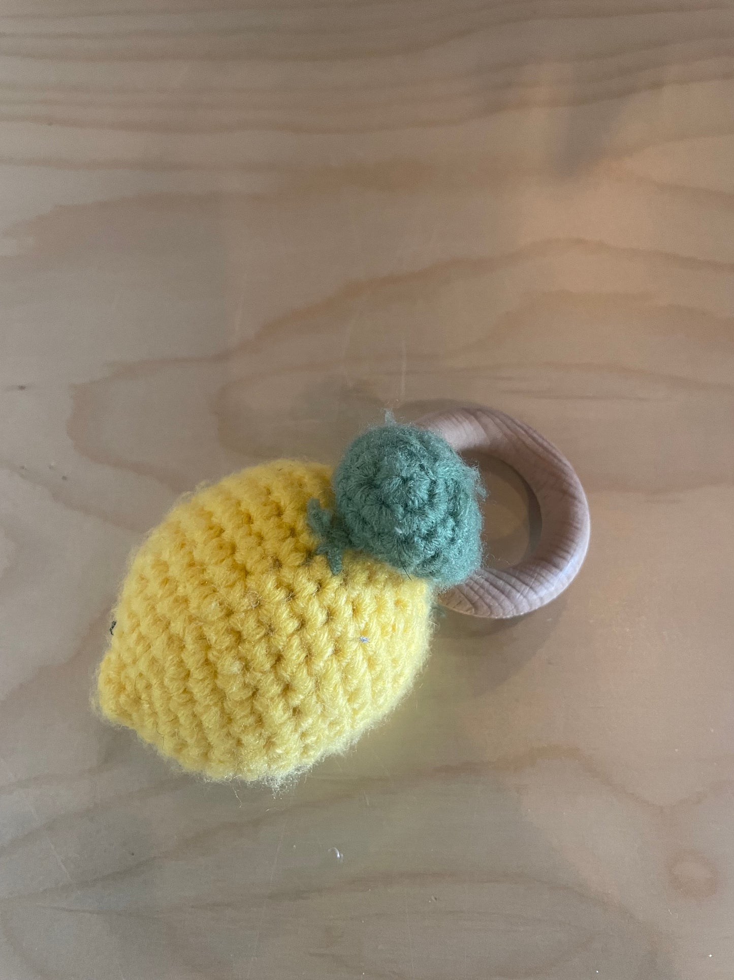 CC - Consignment - Knit Lemon Rattle