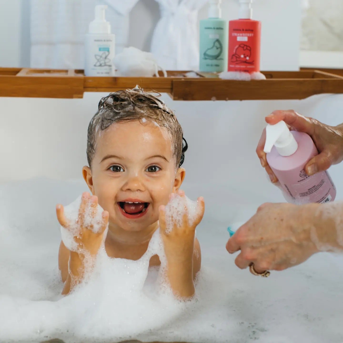 Dabble & Dollop - All-Natural Coconut Shampoo, Body Wash & Bubbles