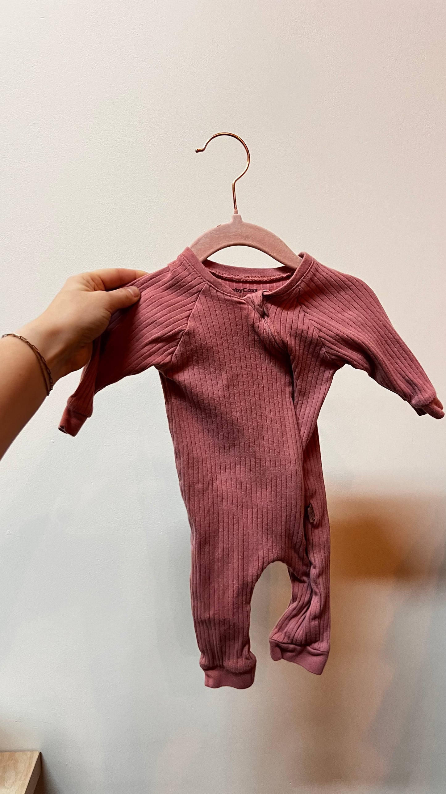 BH - Consignment - Baby Cosy Ribbed Sleeper - 3-6M