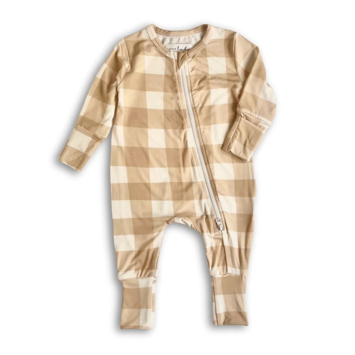 LITTLE LUBA - Bamboo Sleeper - Mustard Picnic