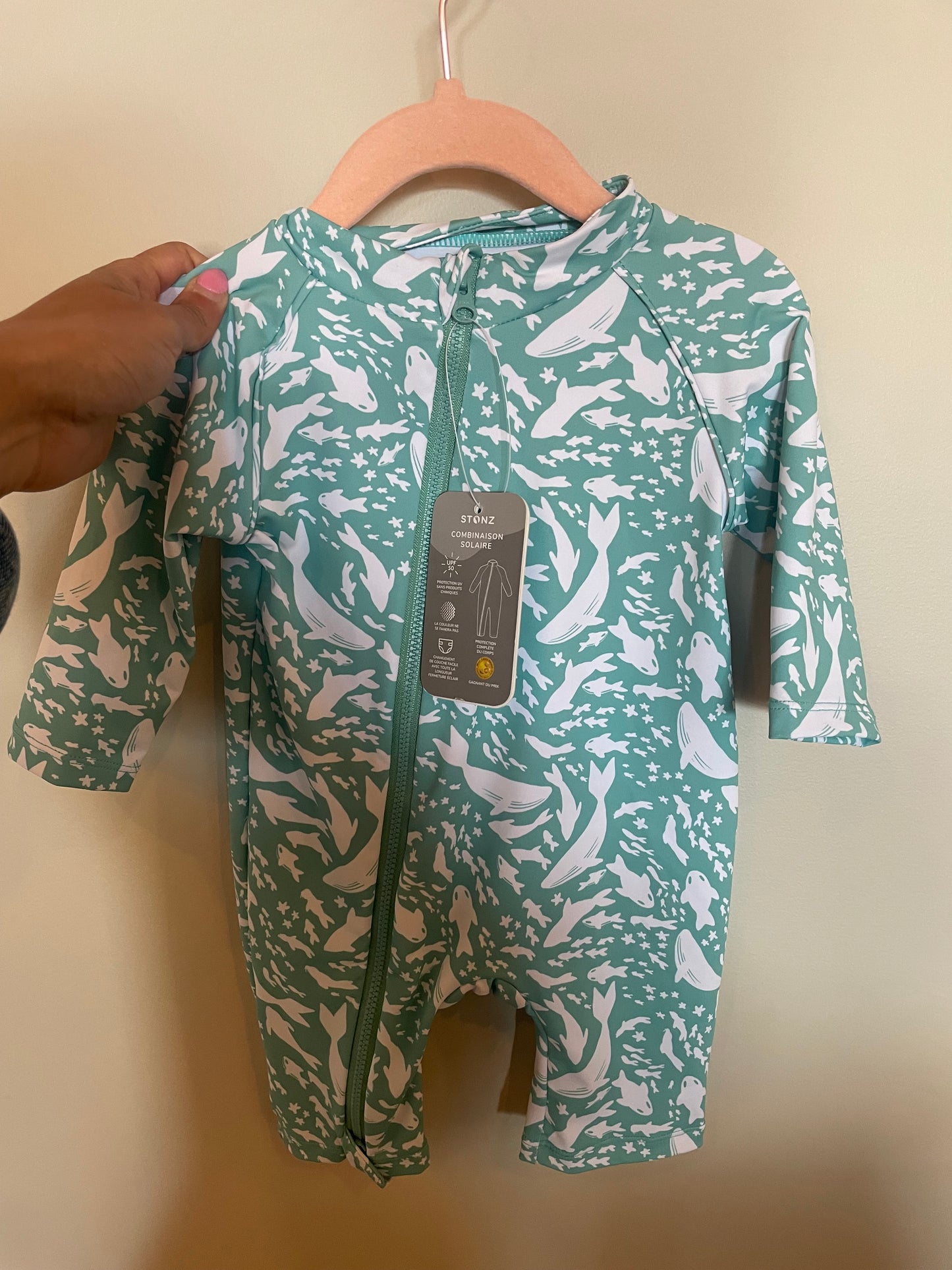 BM - Consignment - NWT Stonz Sun Ocean Suit - 0-6M