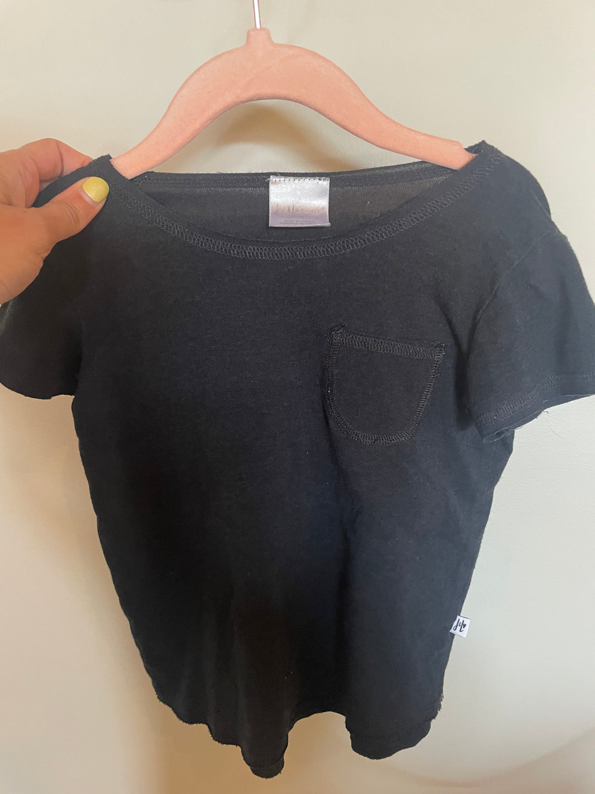 CAR MAR - Consignment - Jax And Lennon Black Tee - 2/3T
