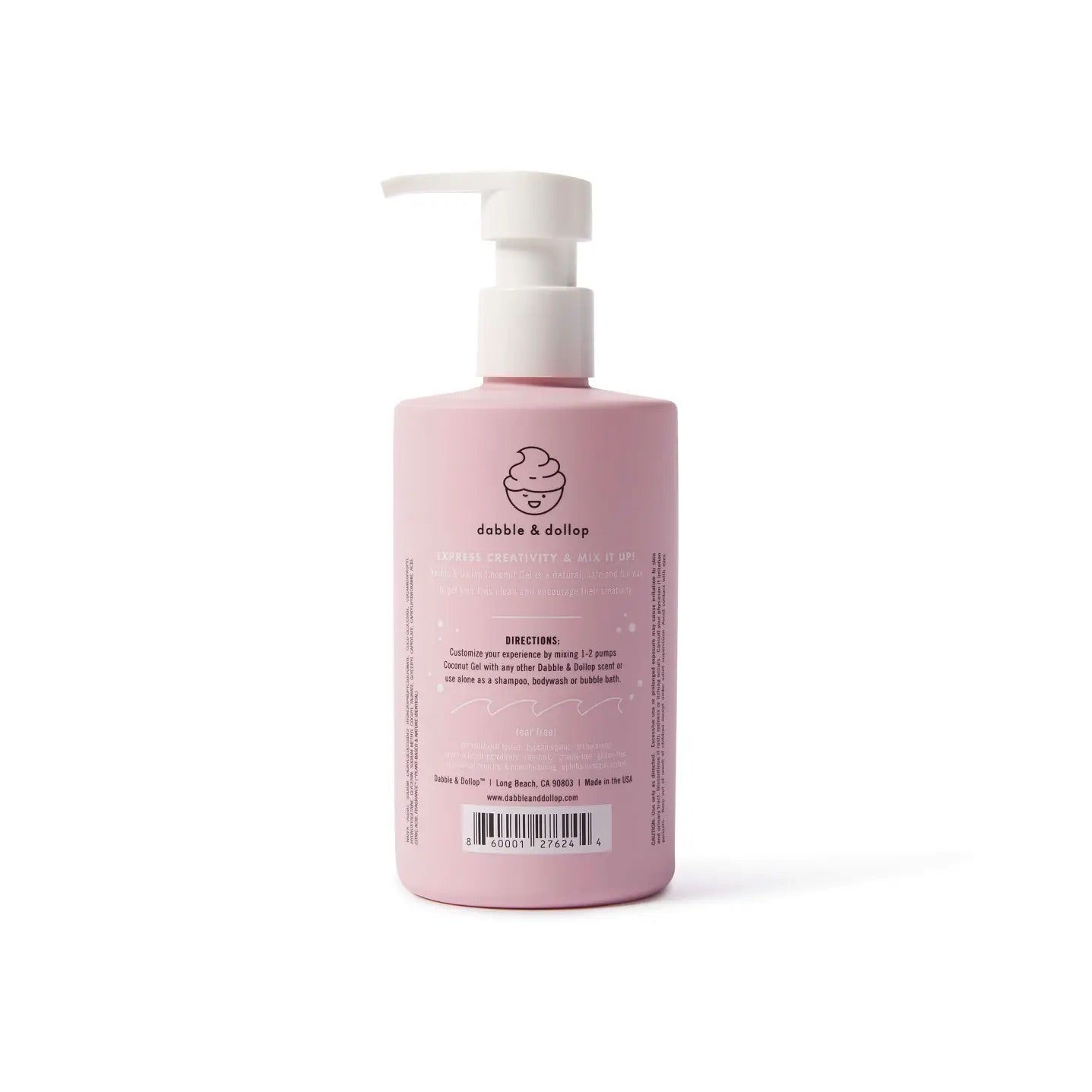 Dabble & Dollop - All-Natural Coconut Shampoo, Body Wash & Bubbles