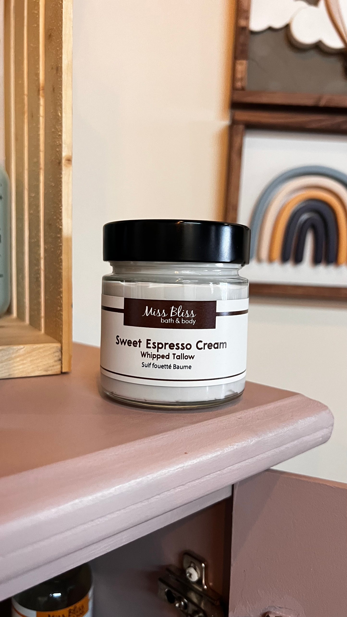 Miss Bliss Bath & Body - Whipped Tallow - Sweet Espresso Cream