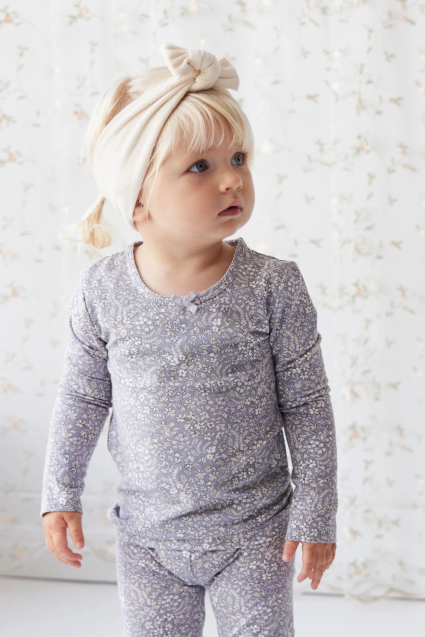 Jamie Kay - Organic Cotton Long Sleeve Top - April Lilac
