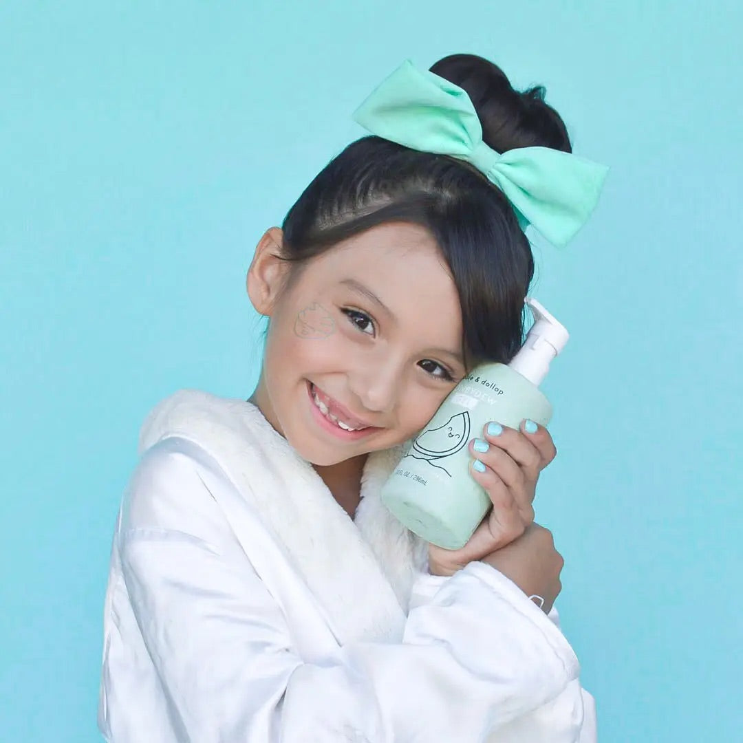 Dabble & Dollop - All-Natural Honeydew Shampoo, Body Wash & Bubbles
