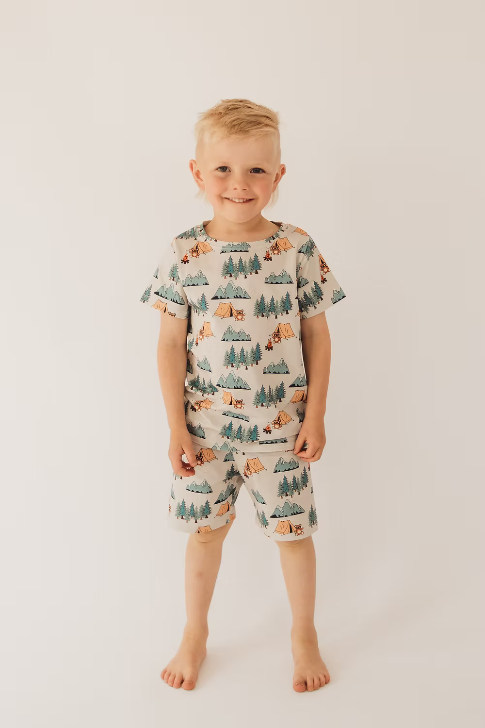 Little Aspen Baby Co - Cool Camper Shorts Set