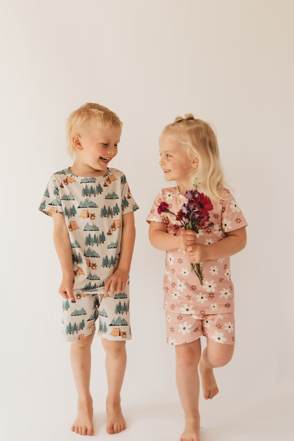 Little Aspen Baby Co - Cool Camper Shorts Set