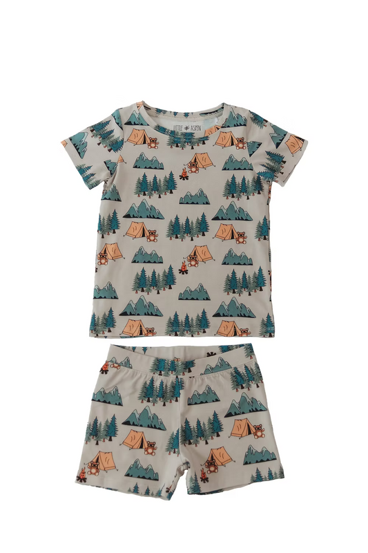 Little Aspen Baby Co - Cool Camper Shorts Set