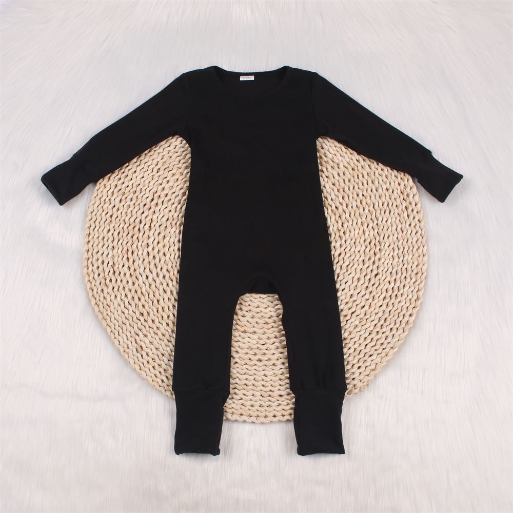 Poppy & Co - Ribbed Bamboo Rompers