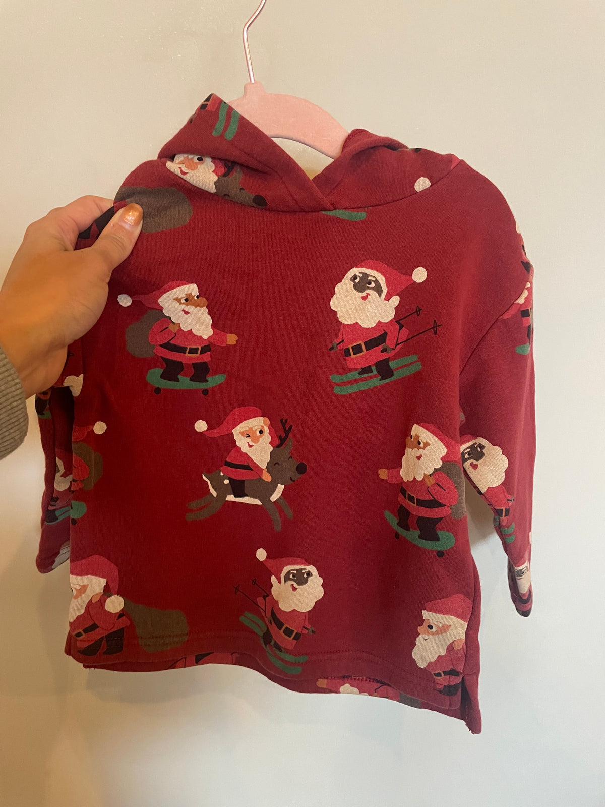 CAR MAR - Consignment - H&M Santa Sweater - 2T