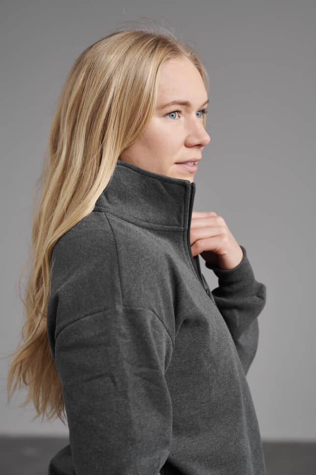 Rype Active - Quarter Zip - Charcoal