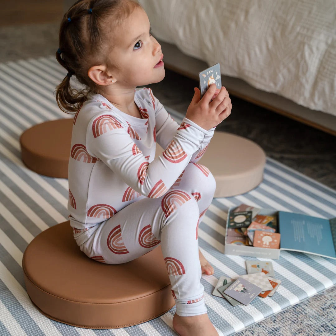Pip & Phee - Two Piece Bamboo Set - Rainbow