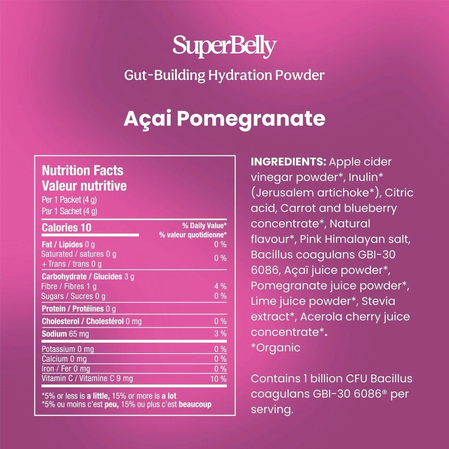 Blume - SuperBelly Açai Pomegranate