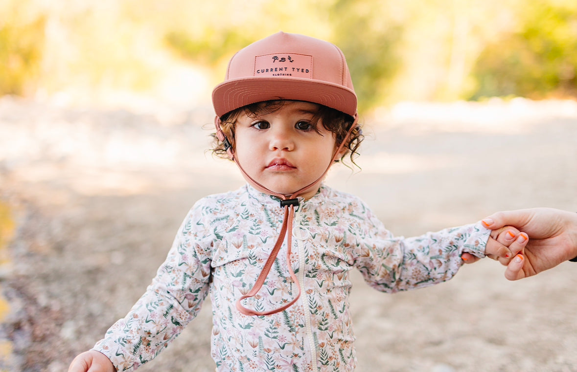 Current Tyed - Classic Waterproof Snapback Hat - Clay