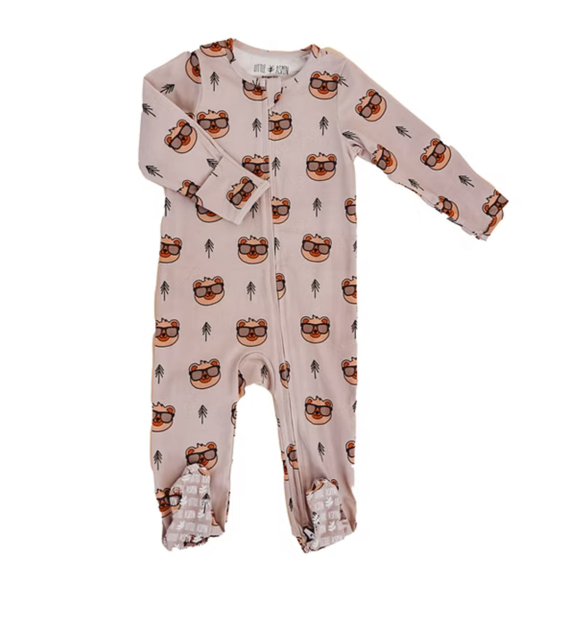 Little Aspen - Cool Bear Footed Sleeper