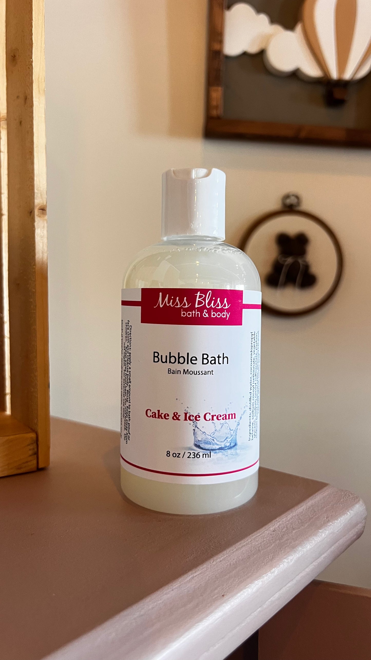 Miss Bliss Bath & Body - Bubble Bath - Cake & Ice Cream