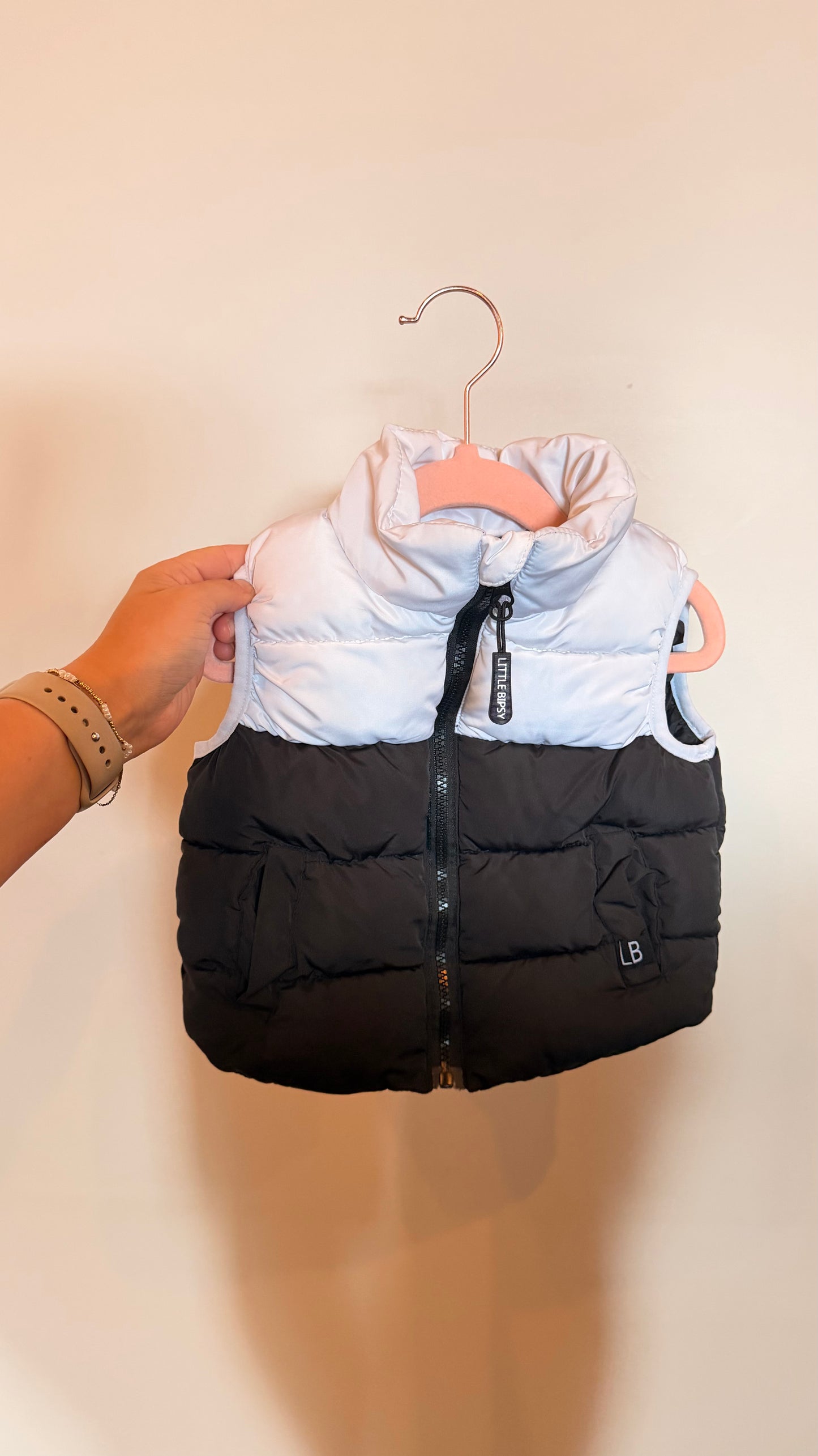 LK Consignment - Little Bipsy Puffer Vest 12-18M