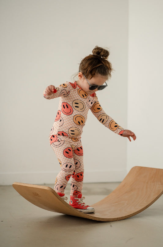 Pip and Phee - Peach Smiles - Two Piece Set