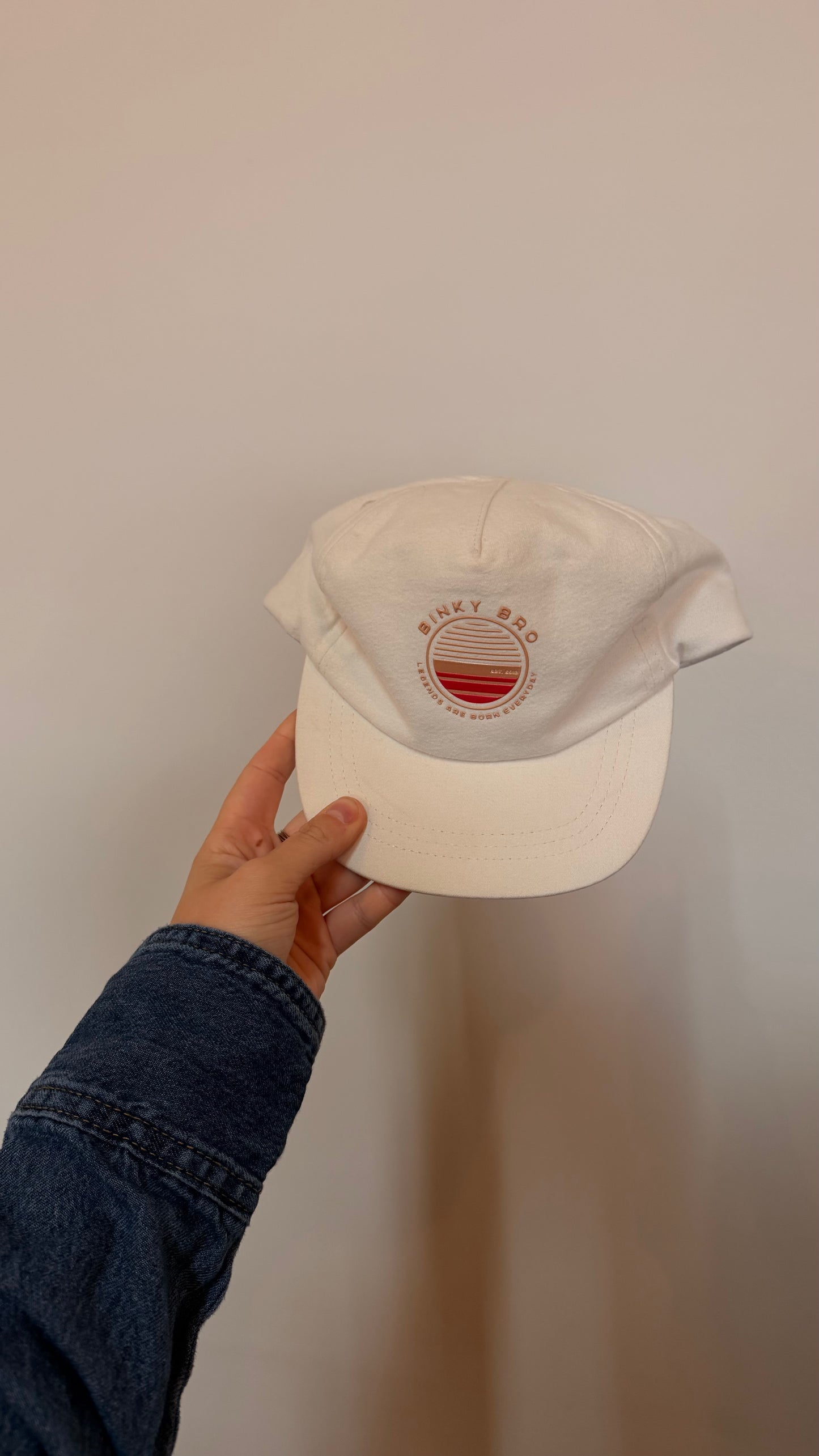 AB Consignment - Binky Bro - Cream Toddler Hat