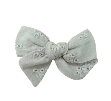 Mai & I - Sage Floral Bow