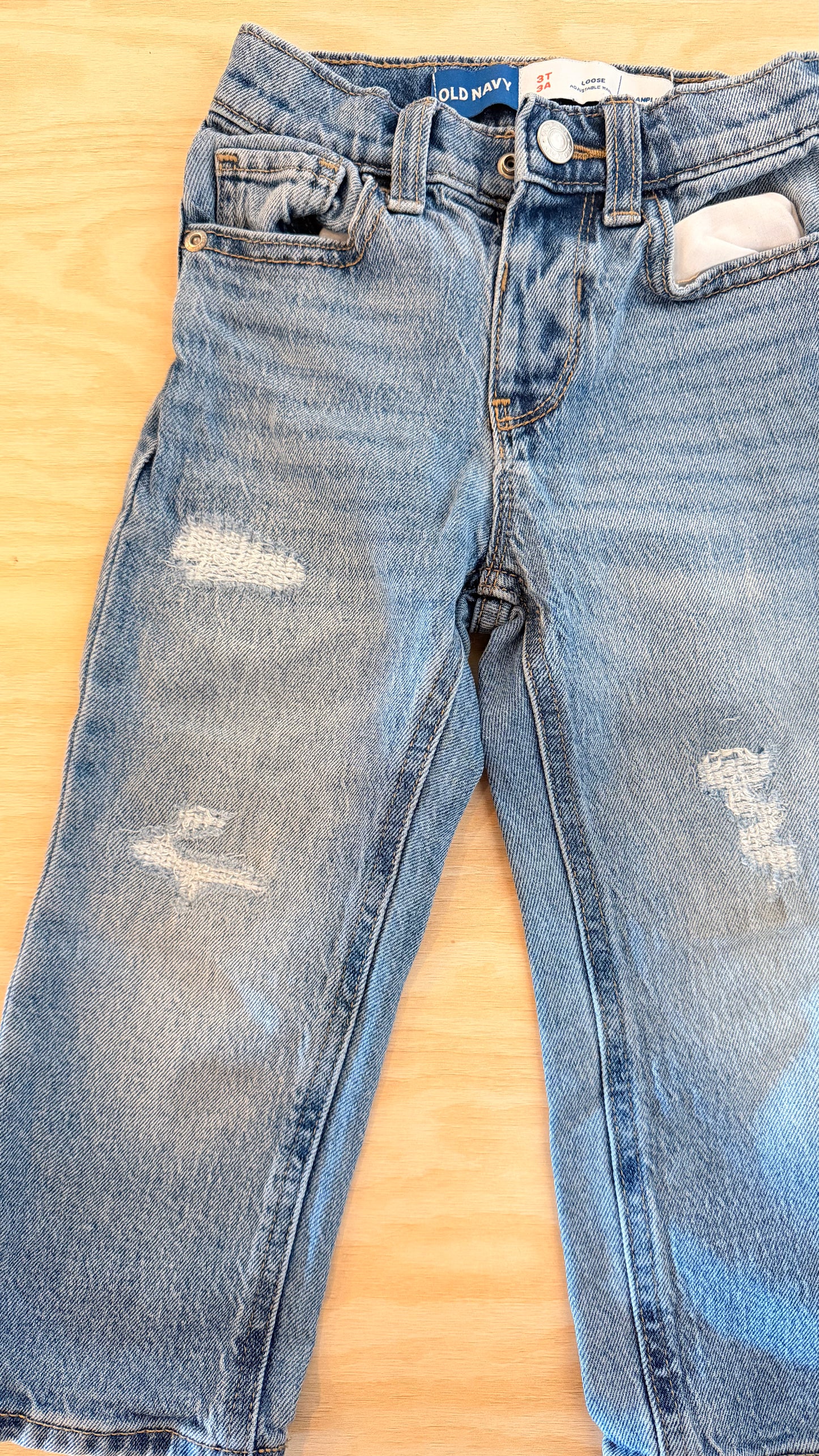 CD - Consignment - Old Navy Loose Adjustable Waist Jean 3T