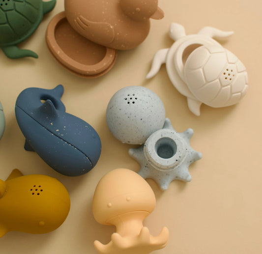 Minika - Bath Toys 2 Pack - Indigo/Ice