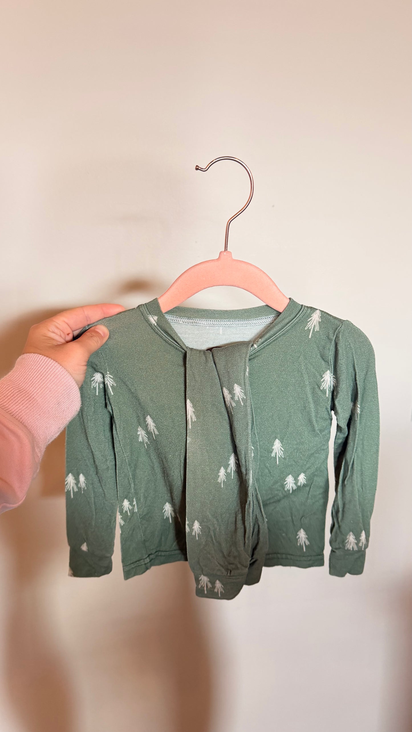 CD - Consignment - Brixton Phoenix Green Pine PJs 12-18M