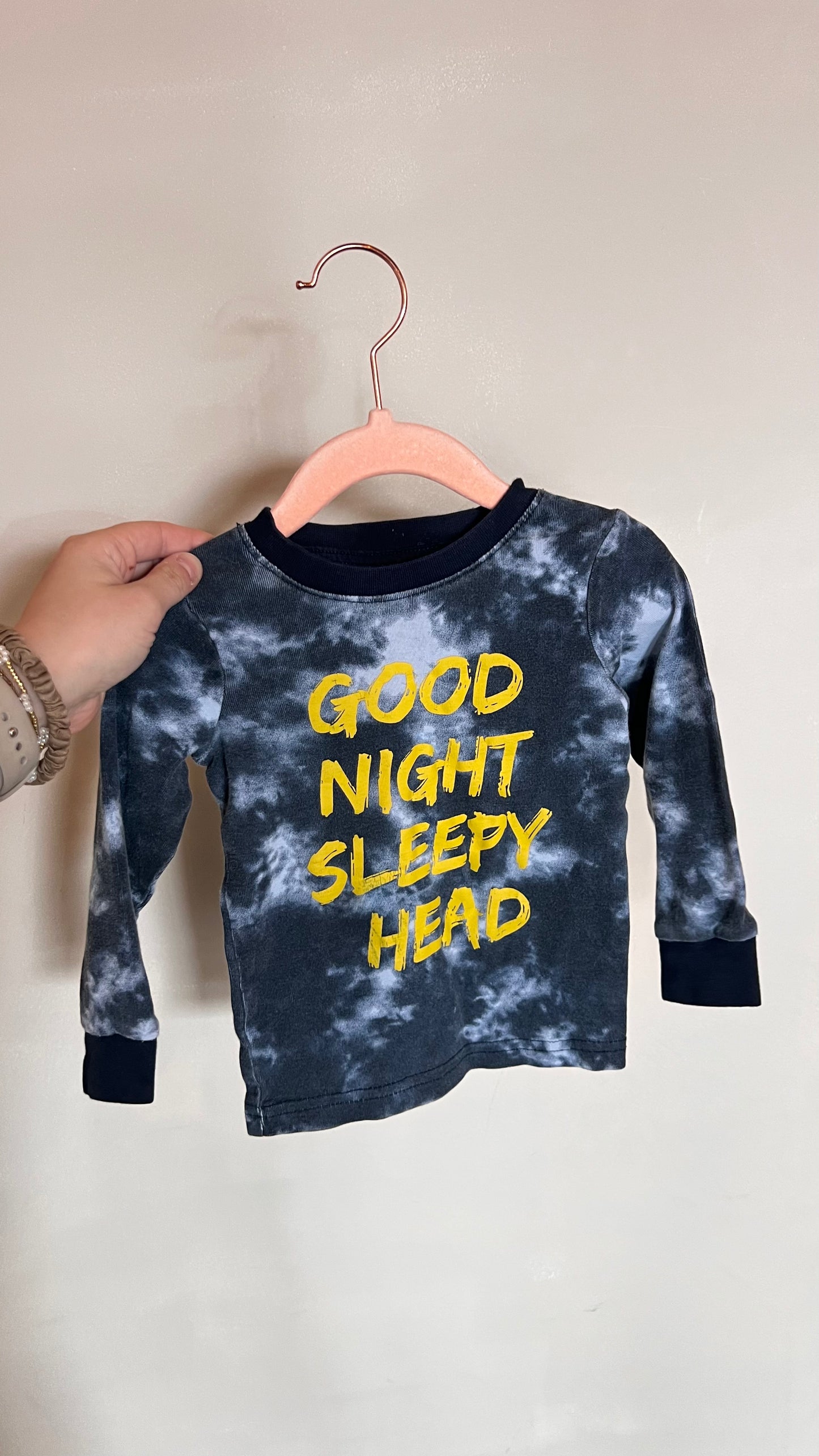 MY - Consignment - George Goodnight Sleepy Head PJ Shirt 2T