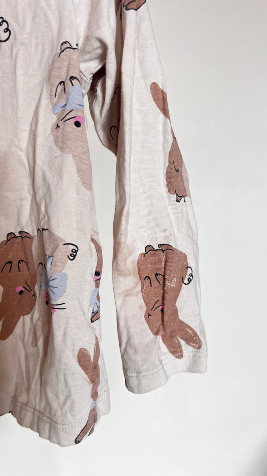 EM - Consignment - H&M Bunny Long Sleeve - 5/6Y
