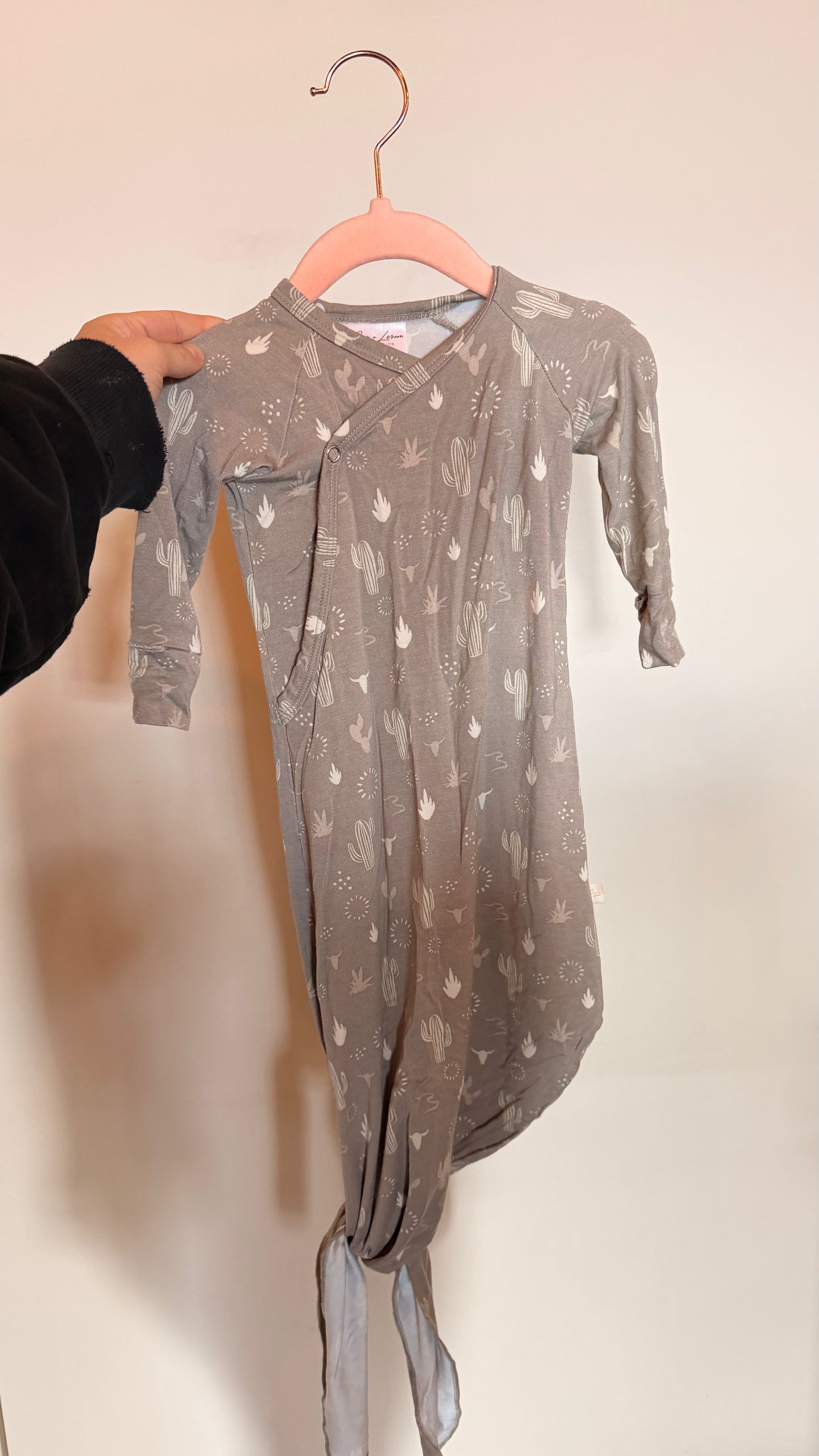 BB Consignment - Jax & Lennon Western Knot Gown Newborn