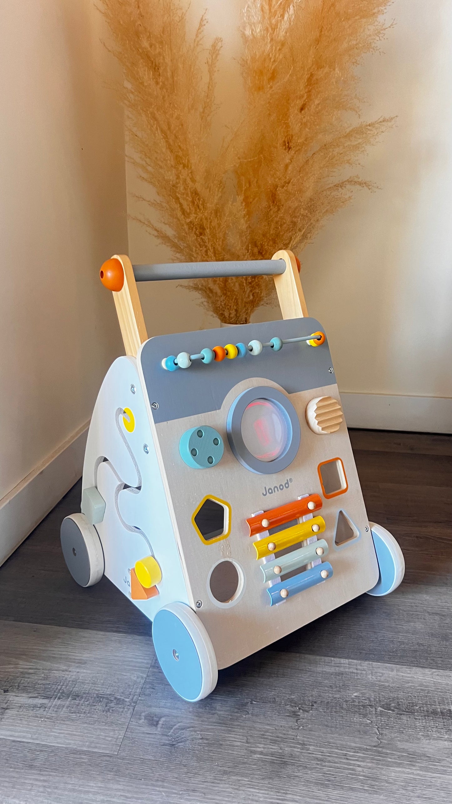 CC - Consignment - Janod Wooden Walker Sensory Play