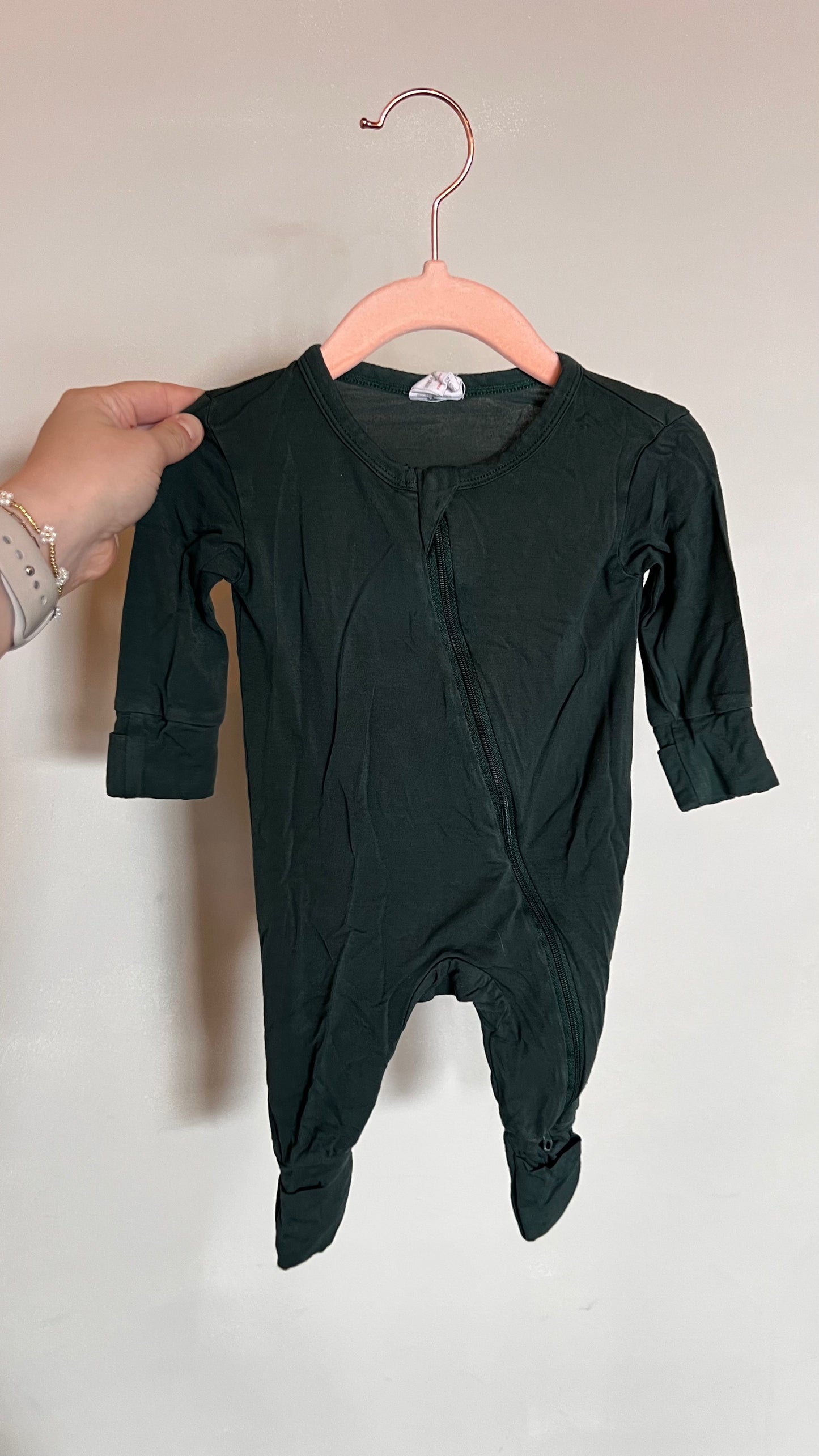 KRH - Consignment - Little Oak Tree Teal Bamboo Sleeper 3M
