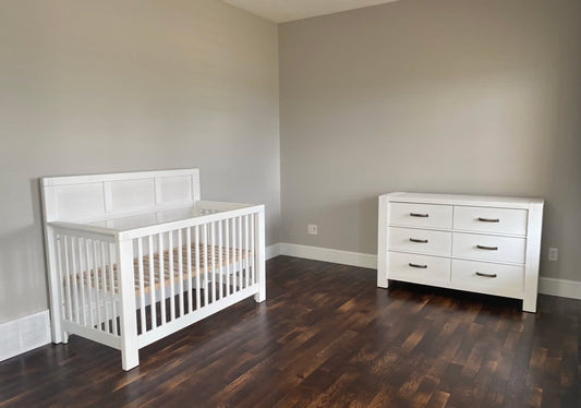 CC - Consignment - Rustico White 5 in 1 Crib