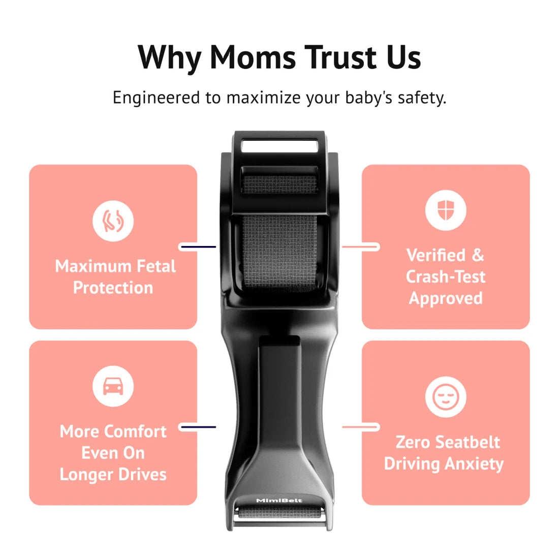 CC - Consignment - Pregnancy Saftely Belt Black