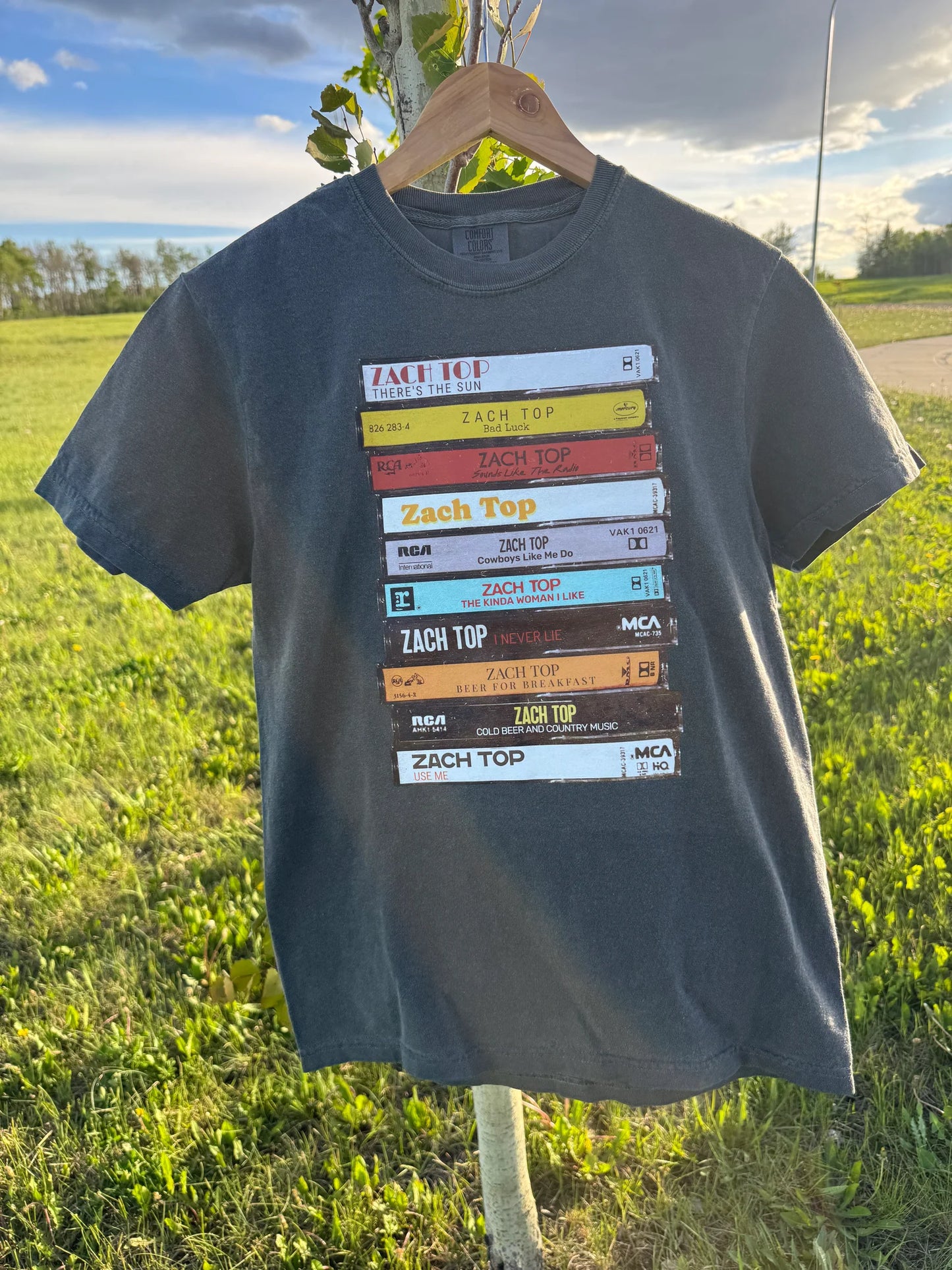 Blush Peony Boutique - Zach Top Record Tee