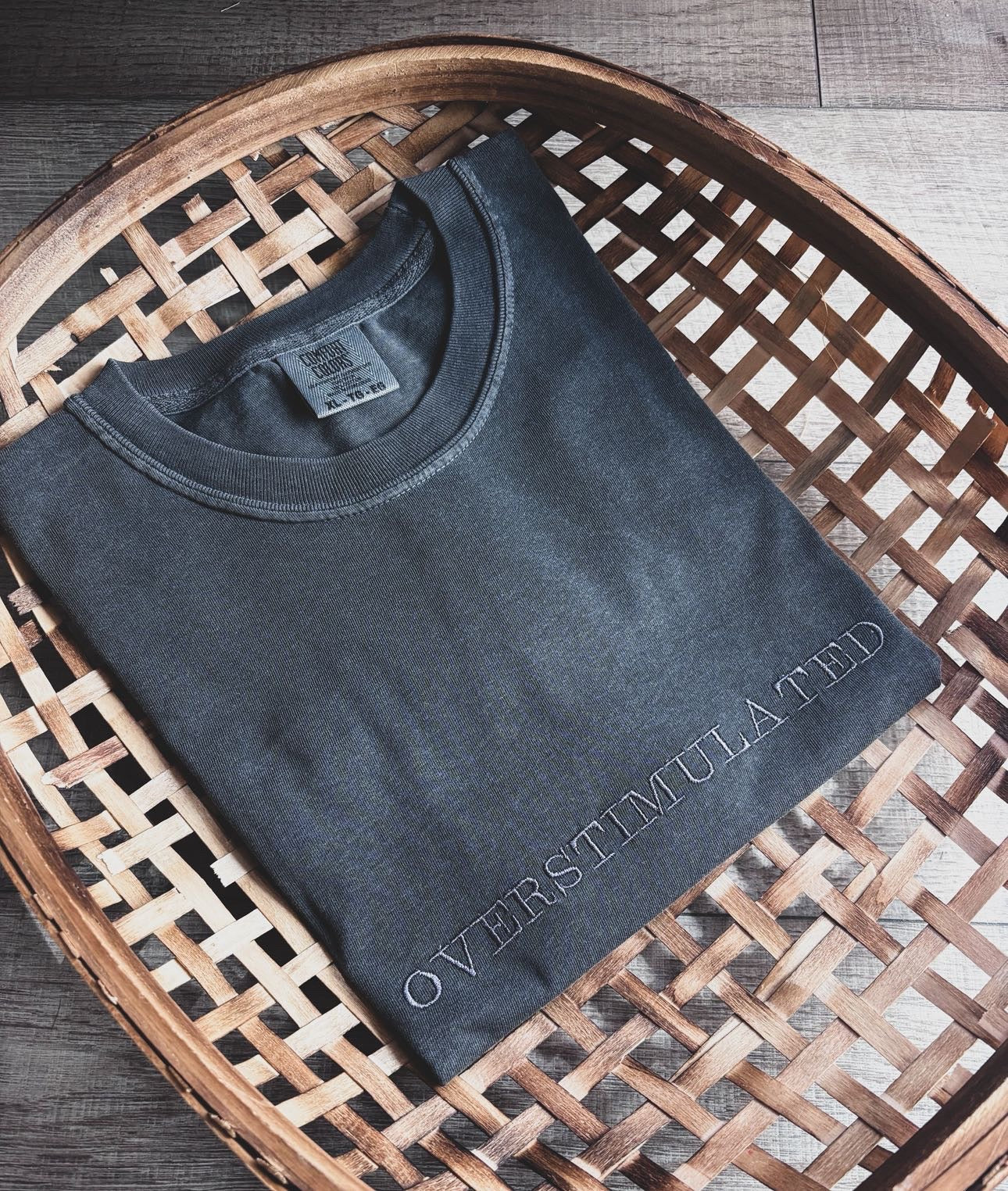 Teddy Little Apparel - Overstimulated Tshirt