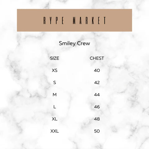 RYPE ACTIVE - SMILEY CREW - VANILLA