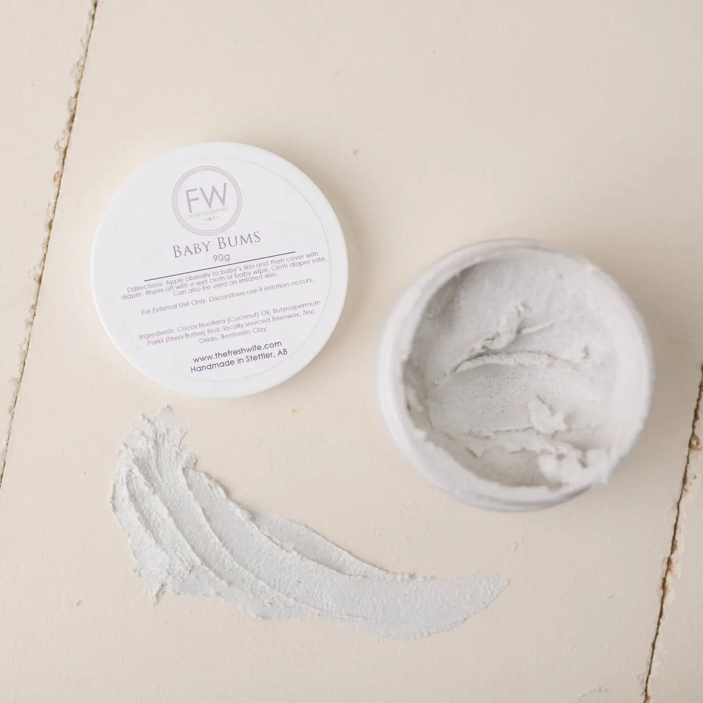 The Fresh Wife Soap Company - Baby Bums - Diaper Cream