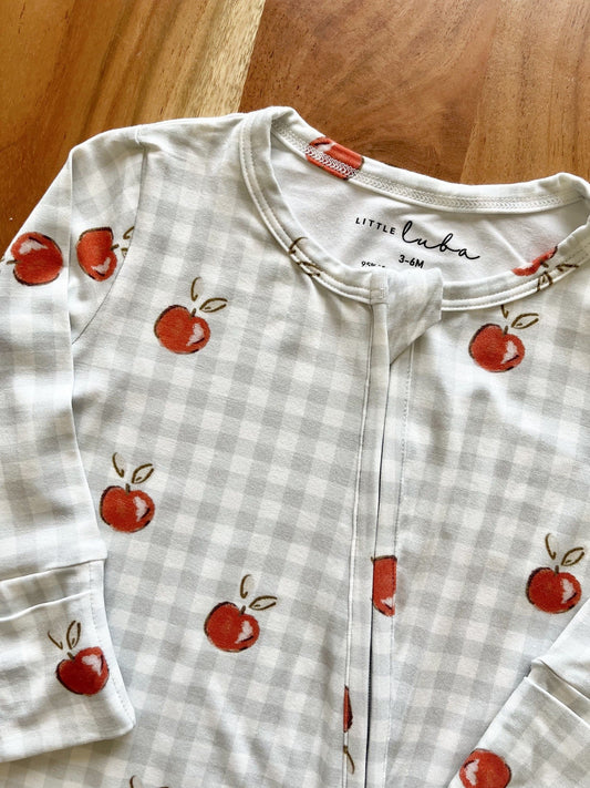 LITTLE LUBA - Bamboo Sleeper -Apple Pie