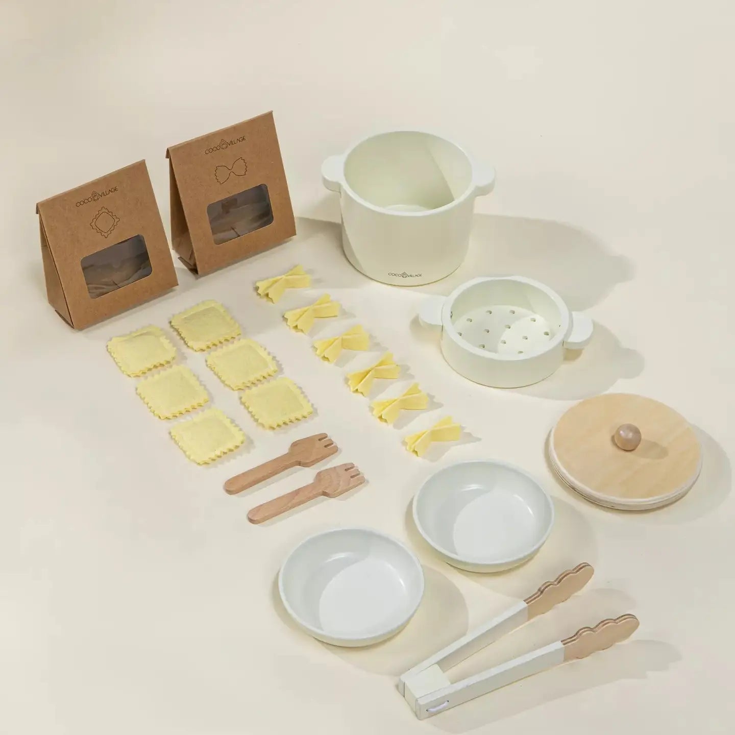 Coco Village - Wooden Pasta Playset